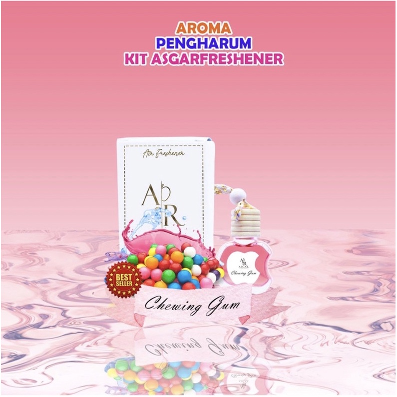 ASGAR FRESHENER - Pengharum Ruangan - Pewangi Ruangan - Pengharum Mobil -  Parfum Botol Apel