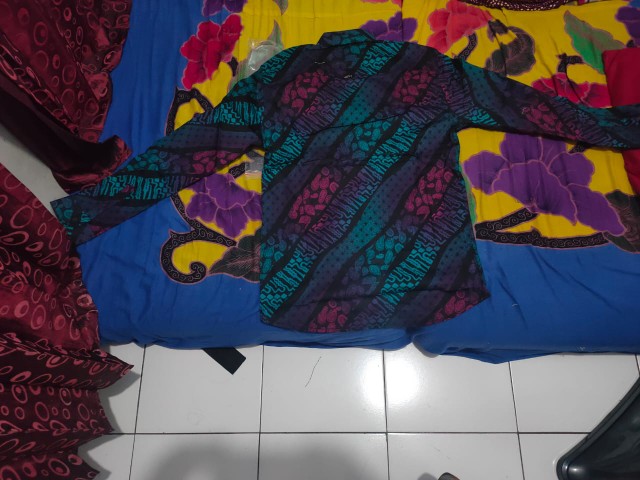 Kemeja Batik Songket Tangan Panjang Pria Bisa Bayar Ditempat Cod