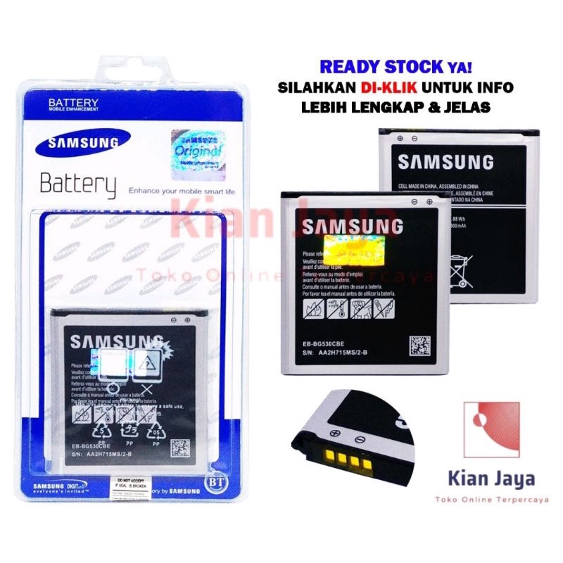 baterai batre Samsung grand prem g530 original