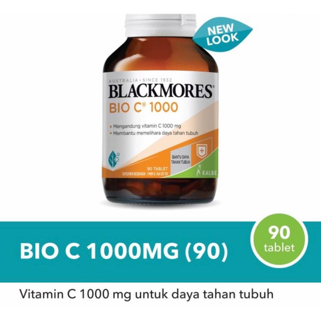 Blackmores Bio C 1000 mg isi 90 tablet ( meningkatkan daya tahan tubuh )