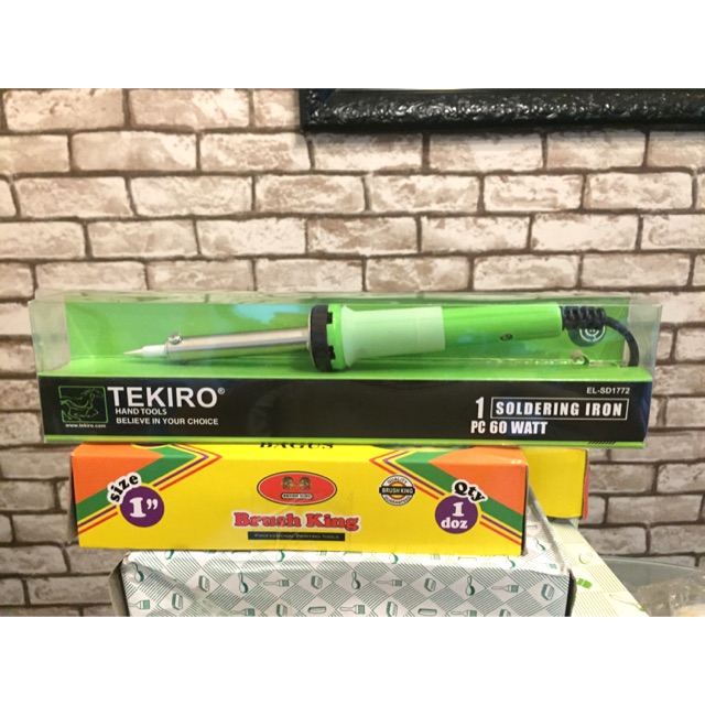 Solder Listrik 60 Watt Tekiro Soldering Iron