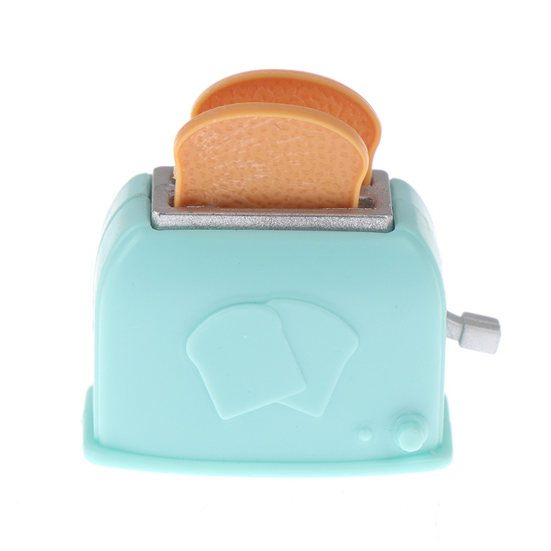 Mainan Miniatur Toaster / Pemanggang Roti Skala 1: 12 Untuk Aksesoris Rumah Boneka