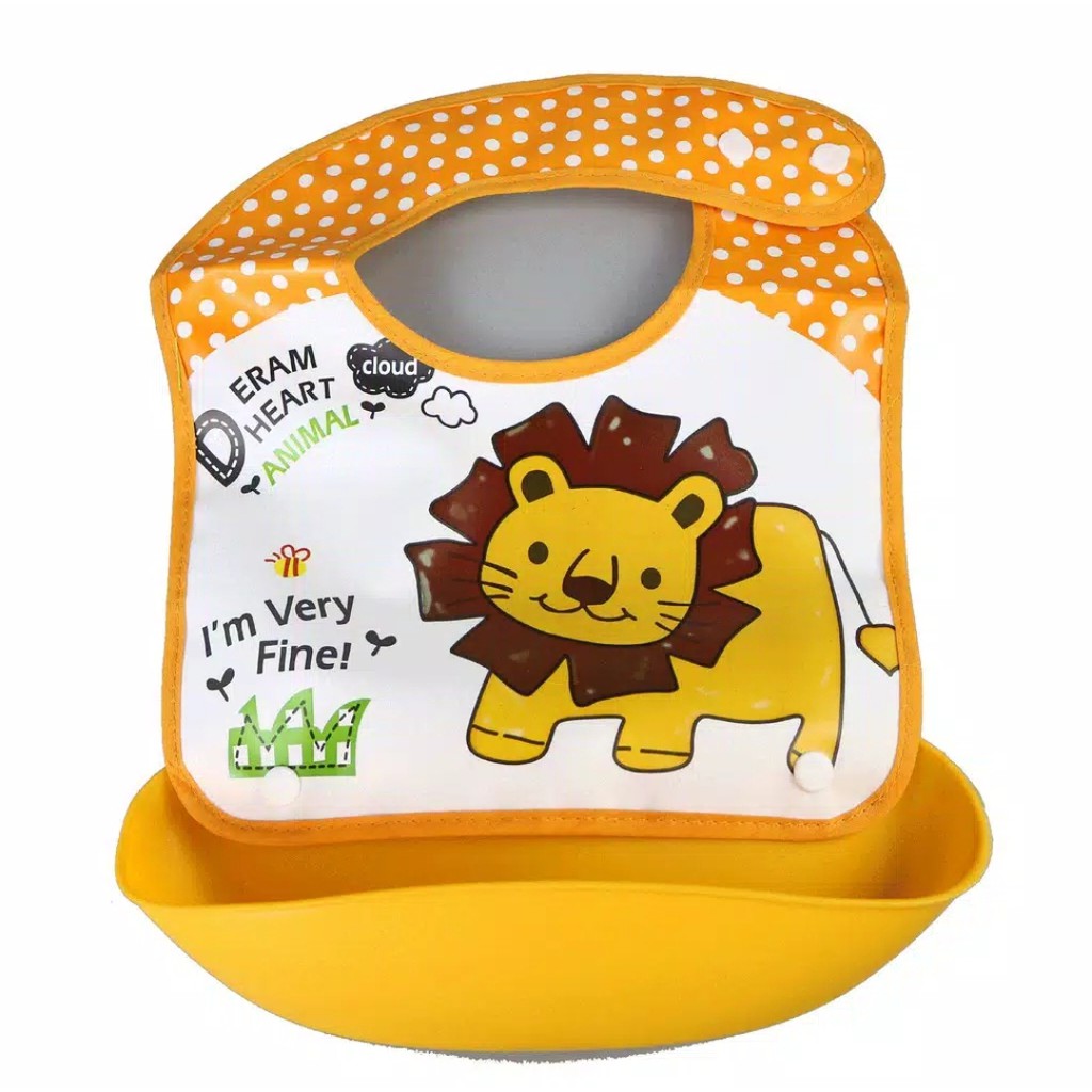 Baby Safe Foldable Bib With Crumb Catcher Bib 02 / Celemek Bayi Baby Safe