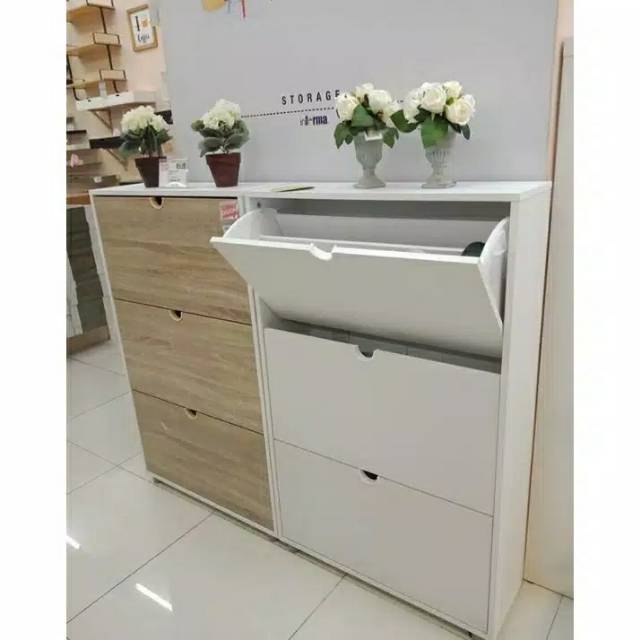 Manolo Shoe Cabinet Rak Sepatu Informa Murah Rak Sepatu Minimalis Murah Informa Shopee Indonesia