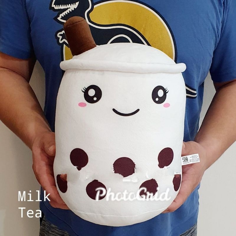 BONEKA BOBA / BONEKA BOBA LED LAMPU KEDIP / Boba Bubble Milk Tea Brown Sugar