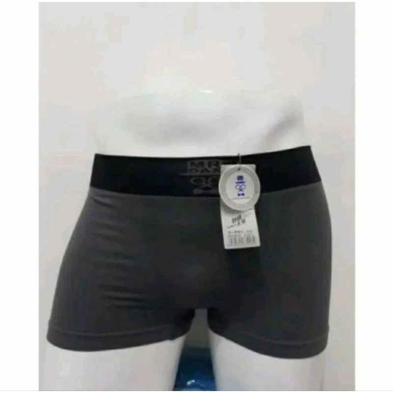 Celana dalam seamless boxer pria bahan rajut