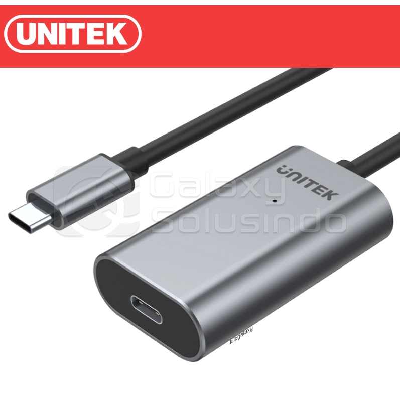 UNITEK USB3.1 TYPE-C to TYPE-C 5m Active Extension Cable U305A / U305AGY