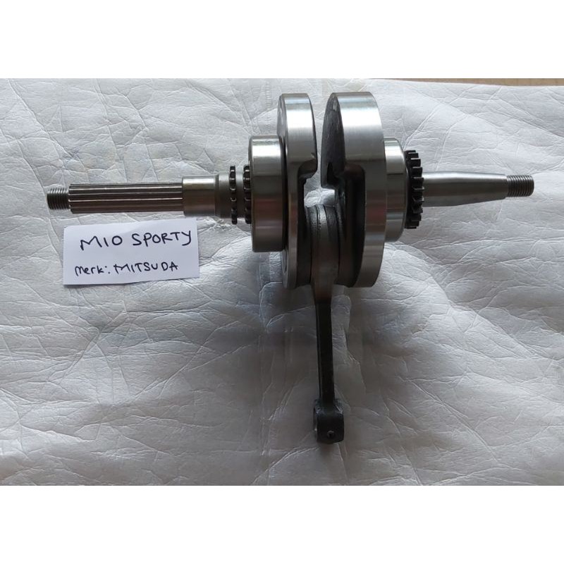 Kruk As Assy / Krun As Bandul Stang Seher MITSUDA yamaha MIO SPORTY ( 28D ) / Crankshaft / As Kruk l