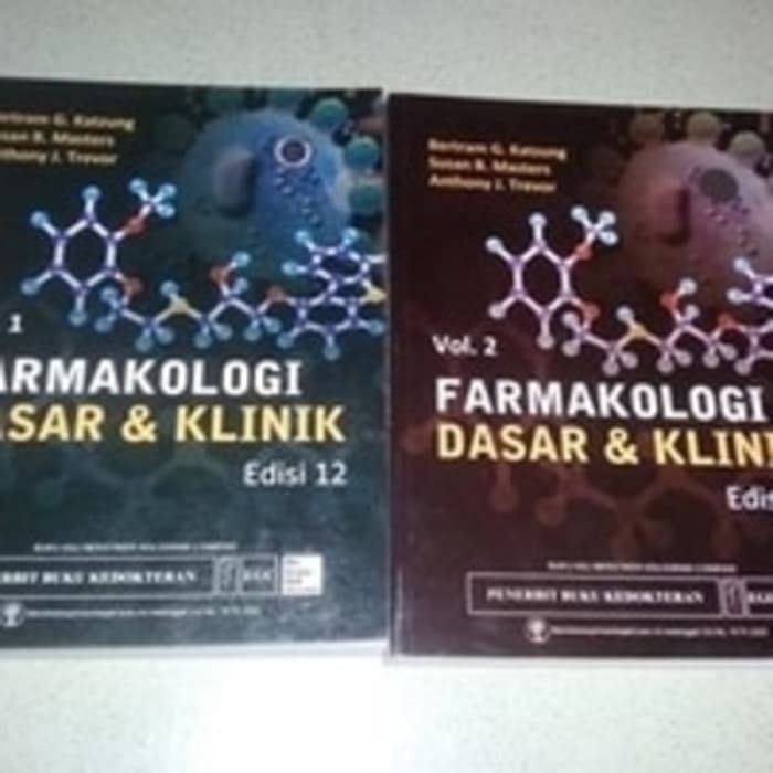 ORIGINAL Farmakologi Dasar & Klinik Vol 1+2 , Edisi 12 - Katzung