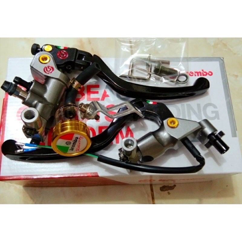 master rem bremb izumi set kanan kiri/master rem easy italy+pluss duduk spion universal all motor
