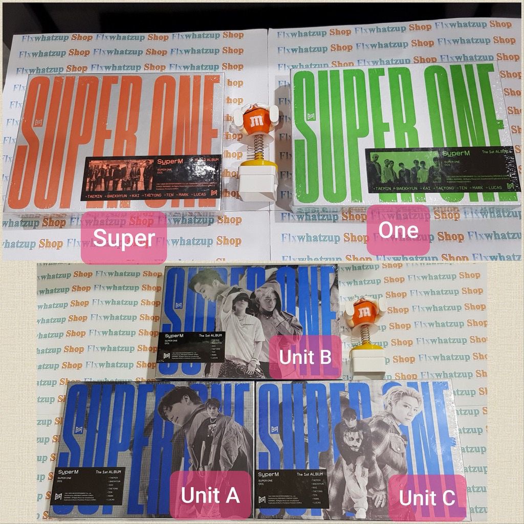 SuperM Super One [1st Full Album] Official Album SEALED