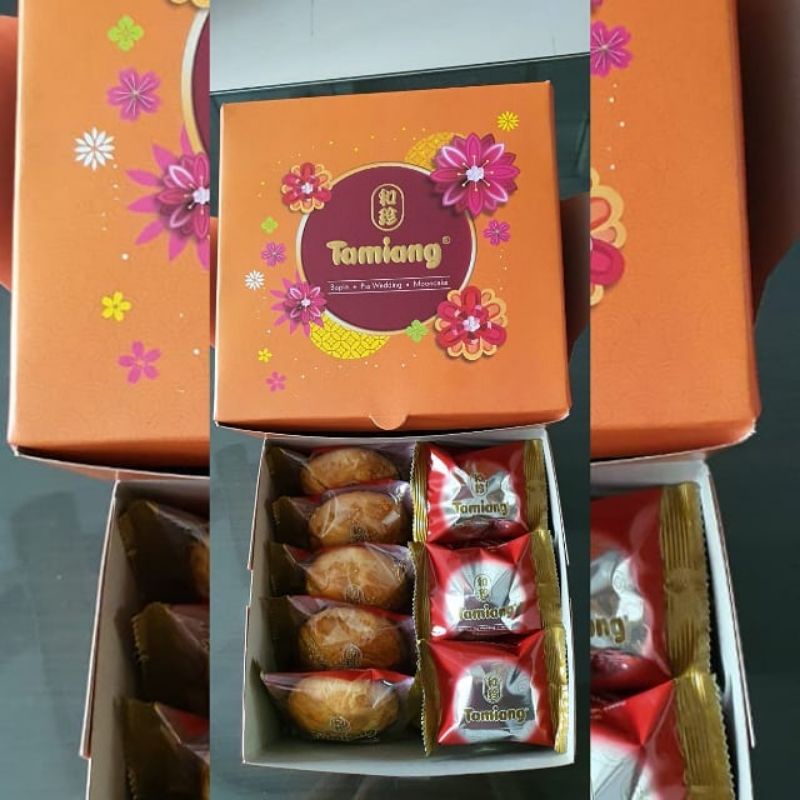 PIA TAMIANG MIX PHONG PIA + HIO PIA ISI 14 PCS