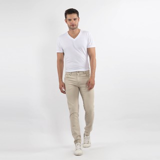 Edwin Celana  Chinos  Pria  Paris Slim Fit Stretch  Cream 