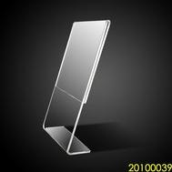 

[KODE BARANG 09F57] acrylic tent holder / akrilik tent card A5 tempat brosur Meja bentuk L oh