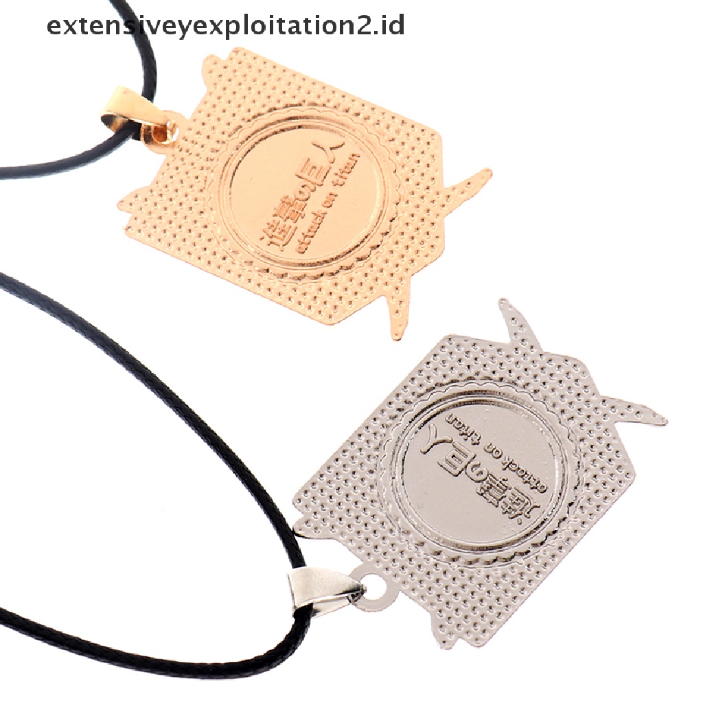 Id Kalung Rantai Liontin Sayap Attack On Titan Liberty Freedom Investigation Corps