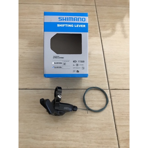 Shifter shimano deore M5100 kiri 2 speed