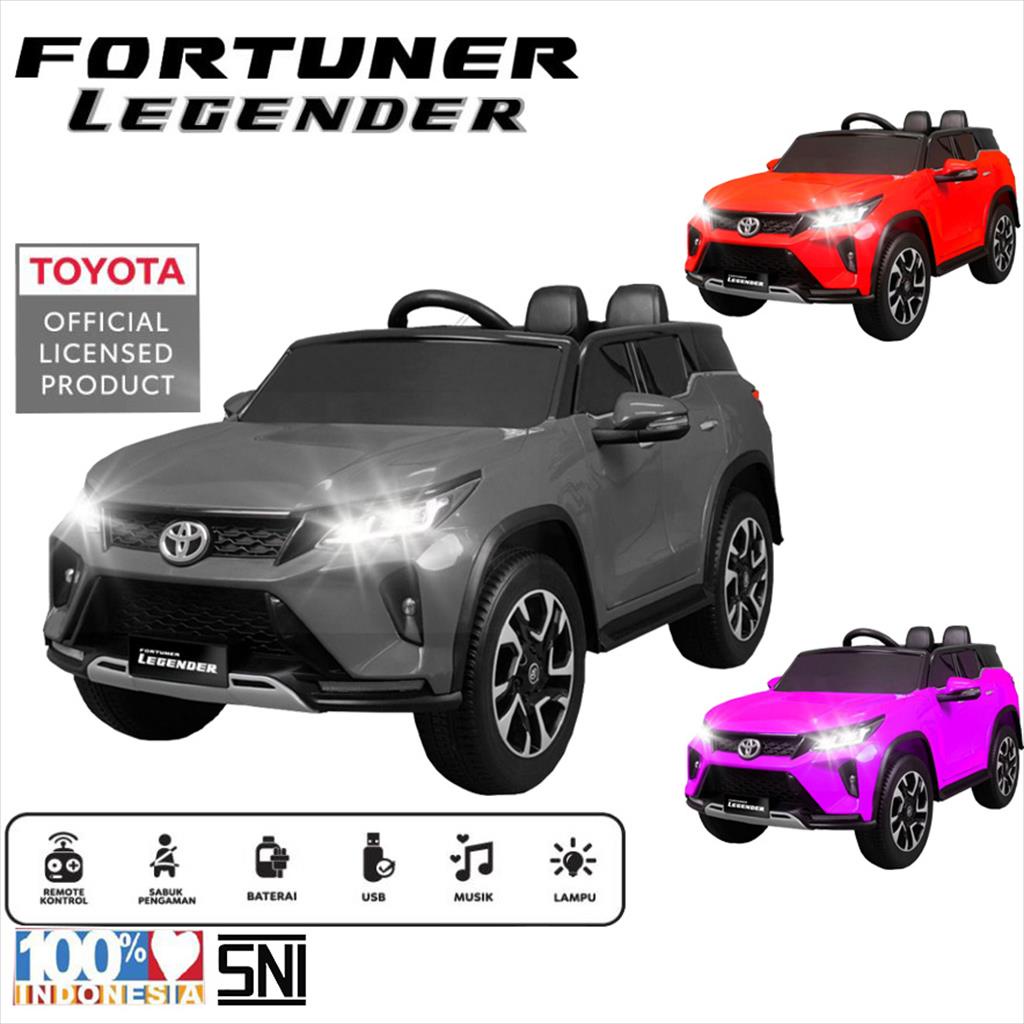 Mainan Anak Mobil Aki/ Mainan Mobil Aki Toyota/ Mobil Aki Fortuner PMB