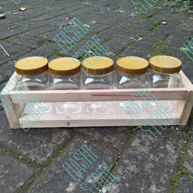 rak serbaguna/ rak bumbu kayu/rak bumbu palet/rak bumbu minimalis