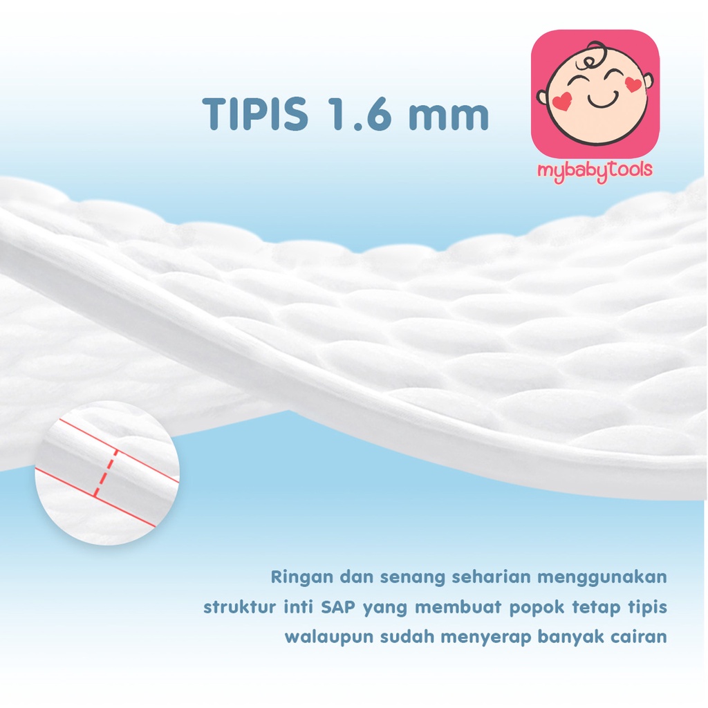 MAKUKU SAP DIAPERS SLIM TAPE NB28 S38 PANTS M32 L34 XL32 XXL28