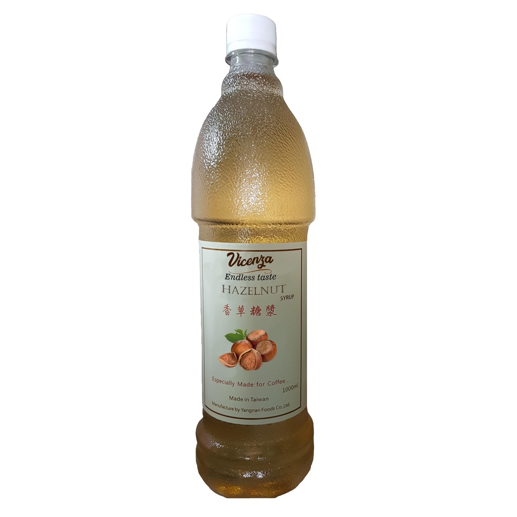 

Vicenza - Hazelnut Syrup 1000ml