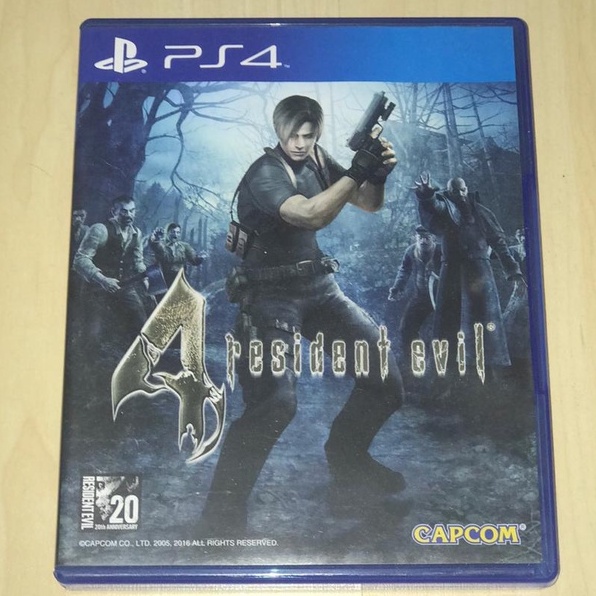 [PS4] Resident Evil 4 (Region 3) RE4 RE BD Kaset PS 4 CD Games Playstation PS5 5 Reg3 Reg R3 R Bekas