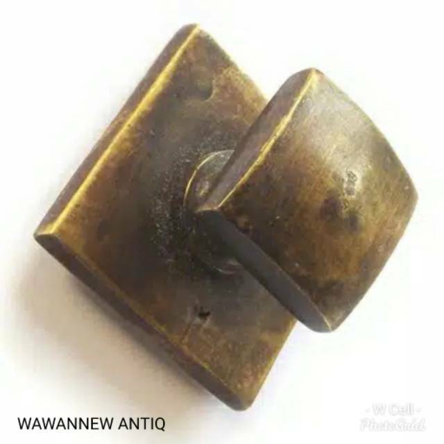 Handle / Tarikan Laci Gagang Lemari Rumah Kuningan Antik Murah 3x3cm