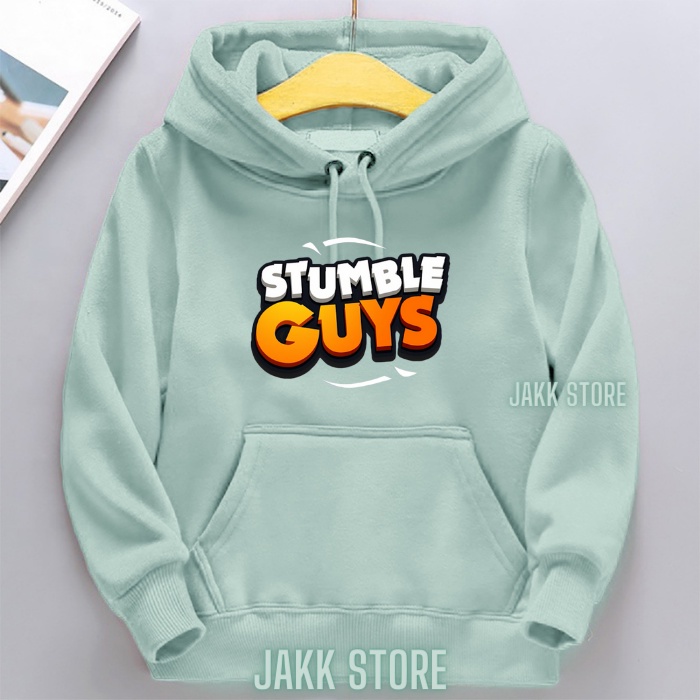 Sweater Hoodie Anak Perempuan Laki Laki STUMBLE GUYS Kekinian/Switer Hodie Anak Cewek Umur 3-15 Tahun