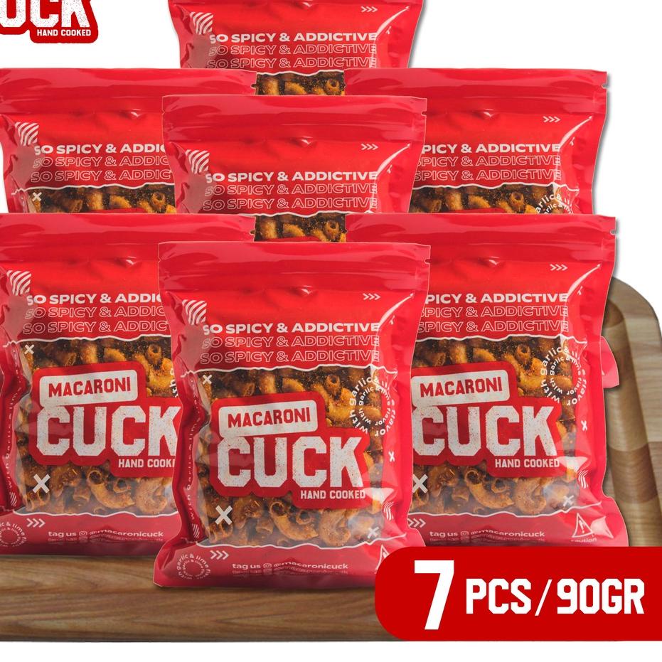 

[CHTLA6186] Makaroni Pedas Cuck 7 Pcs kemasan 90 gram