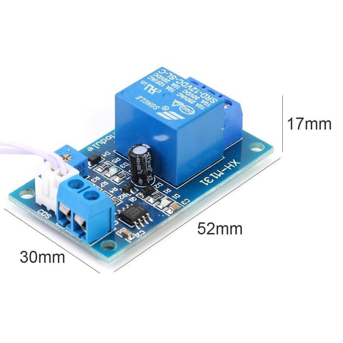 XH-M131 Sensor Cahaya LDR Saklar Otomatis 12V DC Output Relay 220V AC