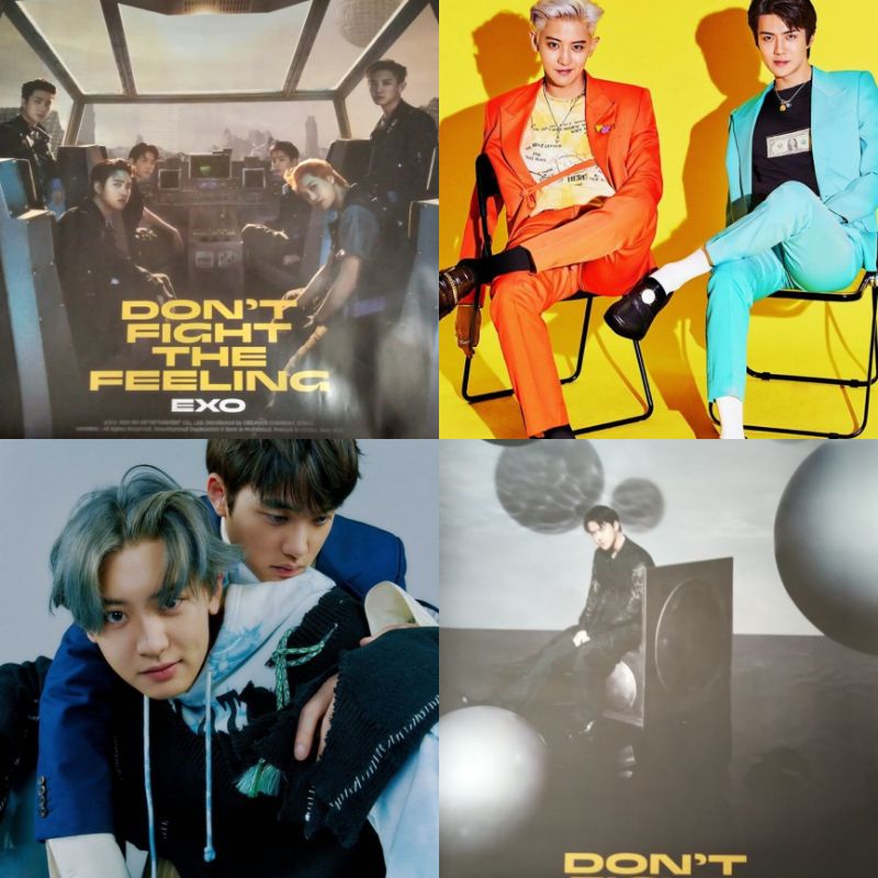 Poster Chanyeol Kyungsoo Sehun DFTF EXO SC Official