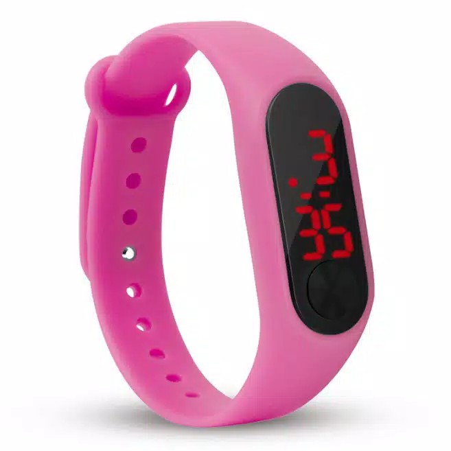 BATAM SHOPPING MALL (T.PR) J169 Jam Tangan Band Watch / Jam Tangan LED / Arloji / Jam Tangan Unisex