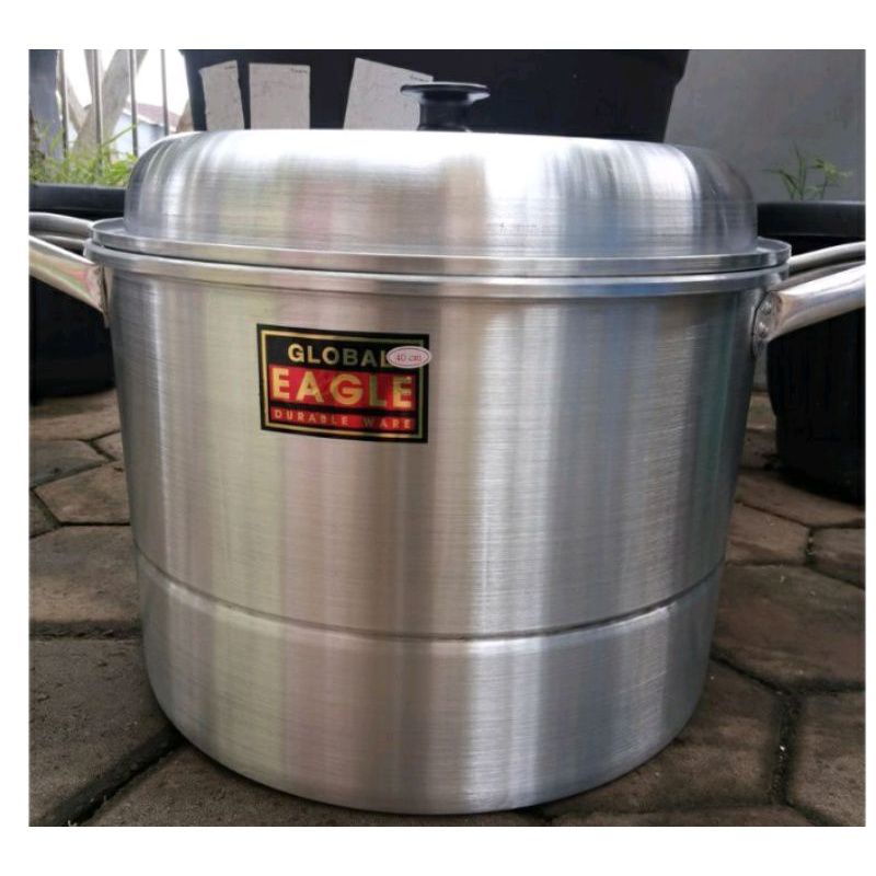 Dandang Global Eagle Original Aluminium Tebal DX 40cm Model Halco