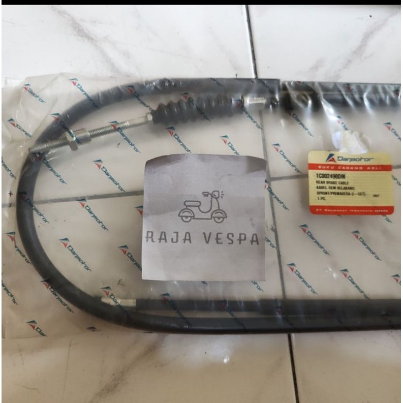 Kabel rem belakang vespa Matic Sprint Primavera iget i Get Danmotor