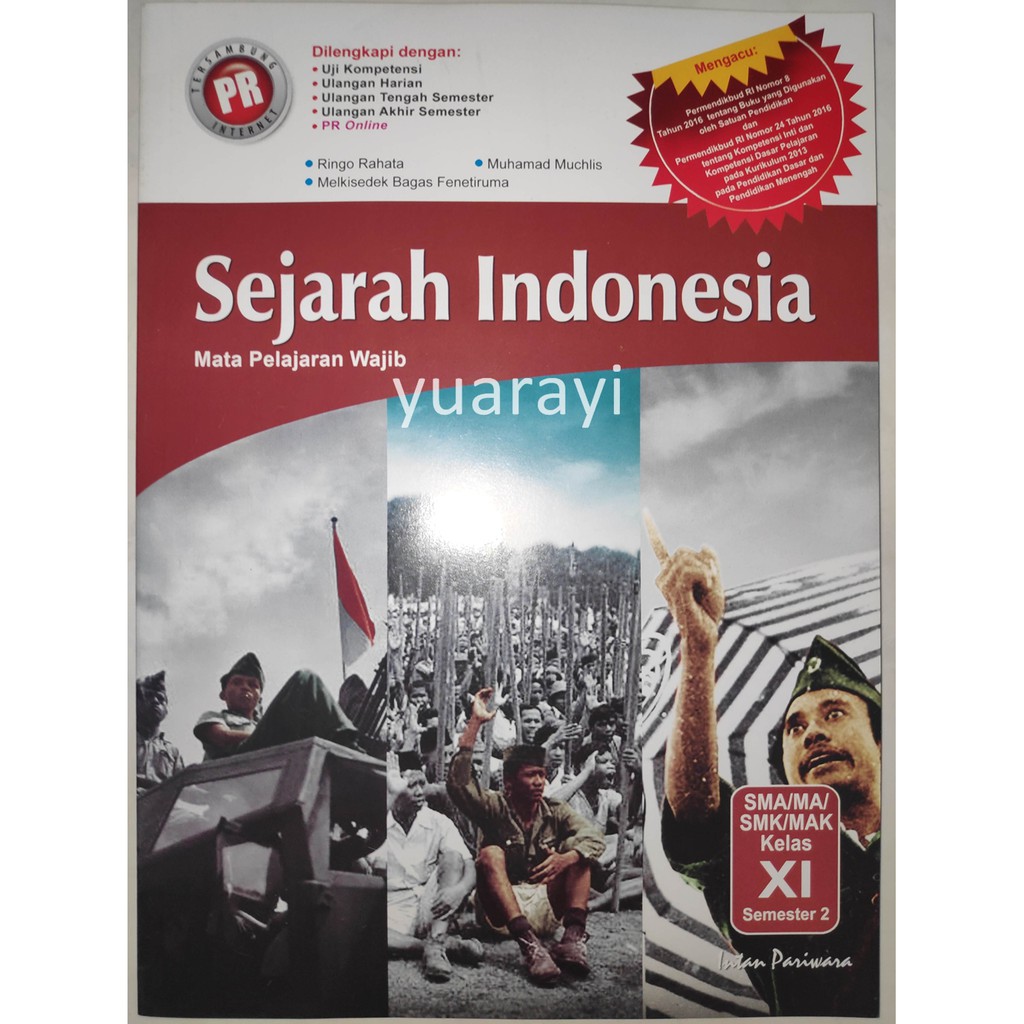 Lks Pr Sejarah Indonesia 11b K13 Intan Pariwara