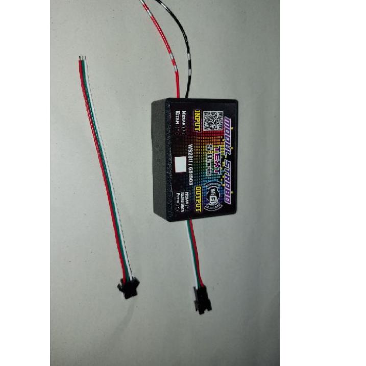 modul strobo text wifi 5 baris