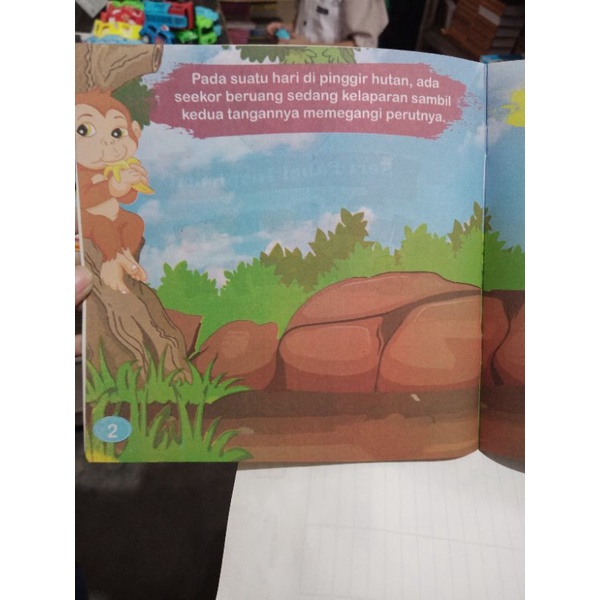 Buku Seri Fabel Inspiratif Tuan Beruang &amp; Monyet (19×19cm)