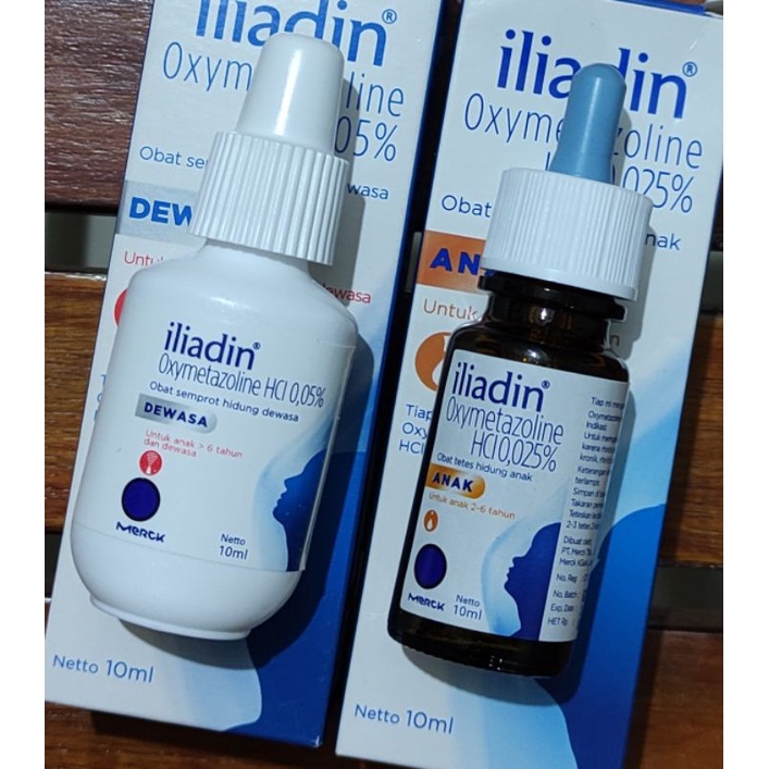 Iliadin Anak &amp; Dewasa 10 ML / Hidung Tersumbat / Rhinitis / Sinusitis / Alergi / Iliadin Spray / Iliadin Tetes