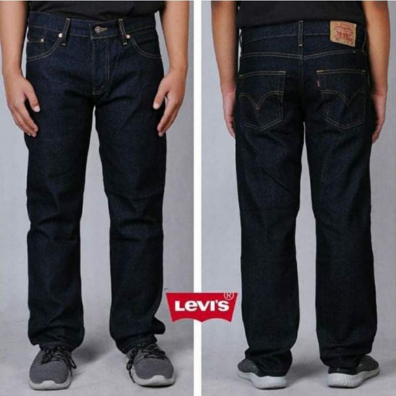 CELANA PANJANG JEANS MODEL STANDAR PRIA DEWASA LVS