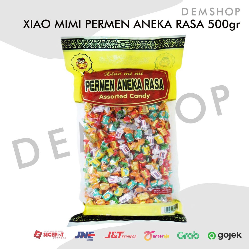 

Permen Aneka Rasa Assorted Candy Candies 500gr Xiao Mi Mi Mimi