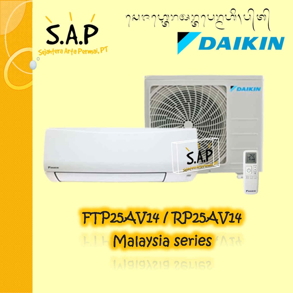 Jual AC Daikin 1 PK Malaysia Standard | Shopee Indonesia