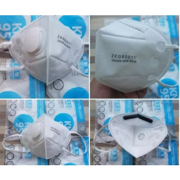 TERMURAH!! Masker KN95 ZKG9501V Medis Bedah Murah Earloop Original Filter Katup 100% Original