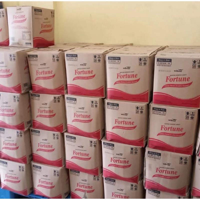 

MINYAK GORENG FORTUNE BIB 18 LITER PERDUS