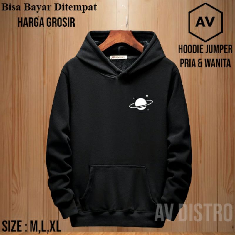 AV|HoodieSablon PLANET |HoodieCasual Unisex|HoodieOutdoor|pHoodie Pria|HoodieWanita|HoodieDistro