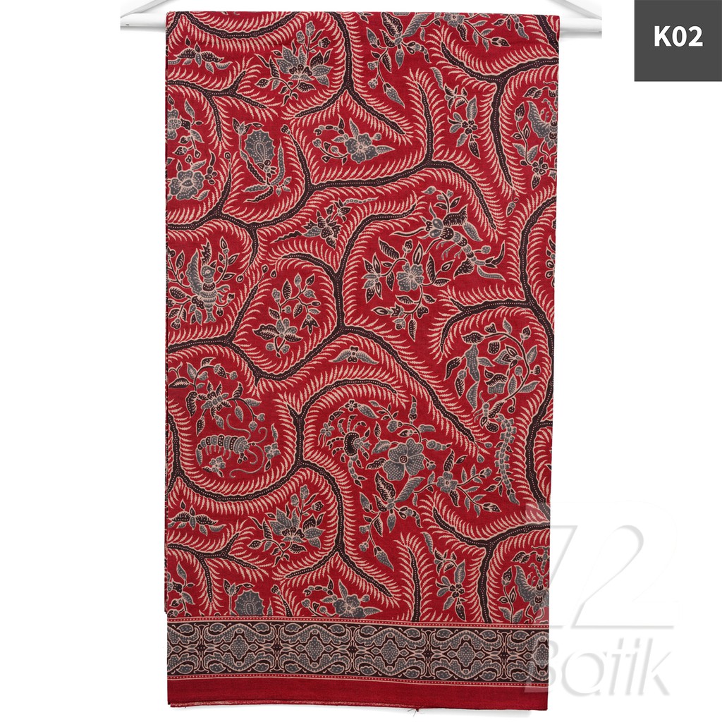 KAIN BATIK PREMIUM Bahan Katun Motif Kembang Segaris Warna Biru Hitam 726595 Cap 72 Jarik Jarit Samping Kebat Panjang Batik Katun Modern Premium Bahan Seragam Batik Pernikahan Kantor Keluarga Murah Kamen Jadi Batik Bali Lembaran