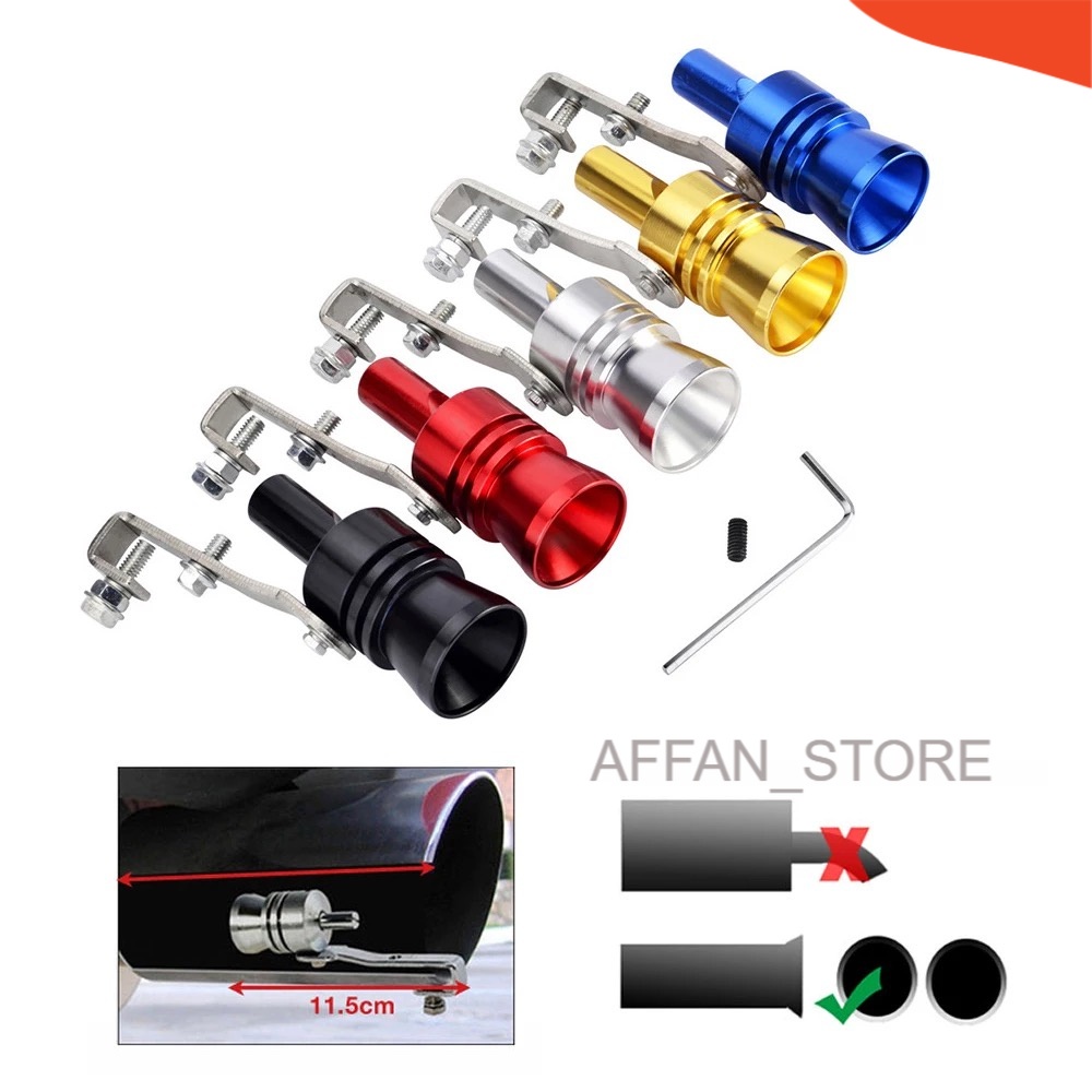 Penyiul Turbo Knalpot Mobil Whistler / Peluit Turbo - AFFANSTR