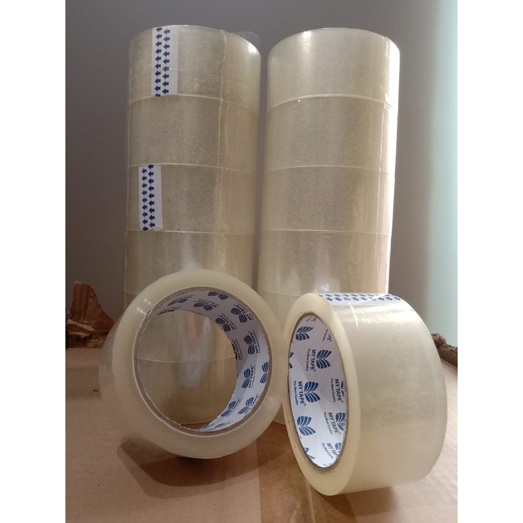 LAKBAN BENING (46 MM X 90 YARD) HARGA EKONOMIS MERK MY TAPE ISOLASI SOLATIF SOLASI