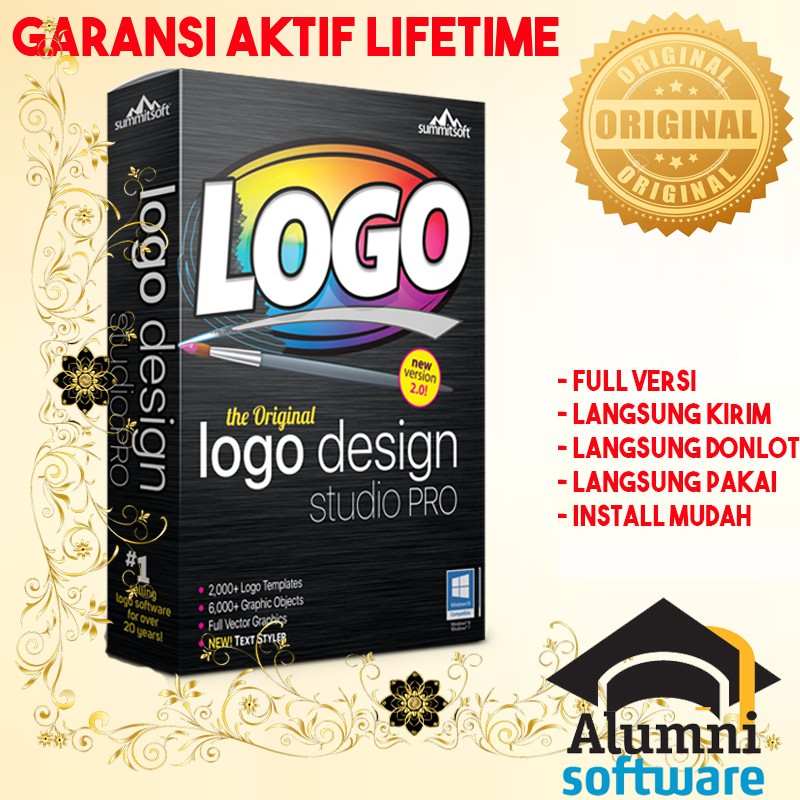 [GARANSI] Summitsoft Logo Design Studio Pro Vector - FULL VERSION