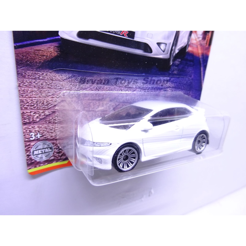 Matchbox Japan Origins 2008 Honda Civic Type R Putih