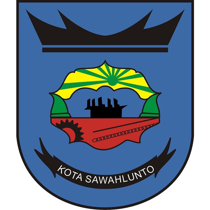 Emblem Bordir Logo Kota Sawahlunto