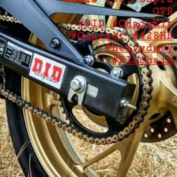 GEAR 428 DID CBR CB150 VERZA SONIC 150 SUPRA TIGER NEW FACELIFT THAI PALING MURAH